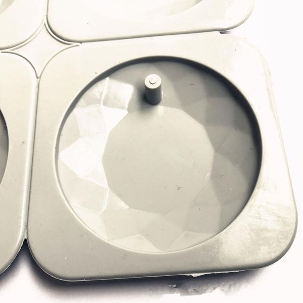 

4-cavity diamond soap aromatherapy wax candle plaster epoxy making sile mold h769 4-cavity jllfuc