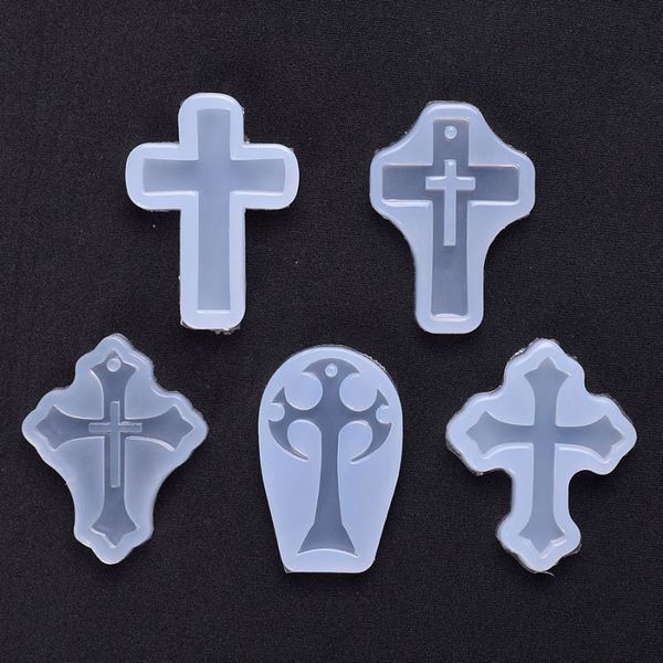 

baking moulds big cross charms pendant silicone mold resin mould craft tool diy epoxy molds jewelry h629