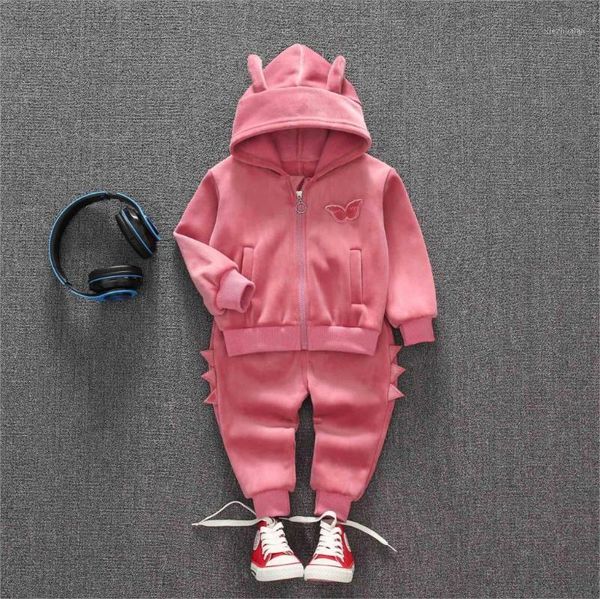 

clothing sets baby girls clothes spring autumn toddler cute hoodies pants 2pcs tracksuits for infnat casual jogging suits 20211, White