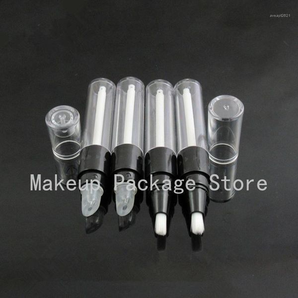 

storage bottles & jars 4.5ml 10/30/50/100pcs/lot empty as tube pen nail nutrition oil bottle lip gloss rotating essential oi