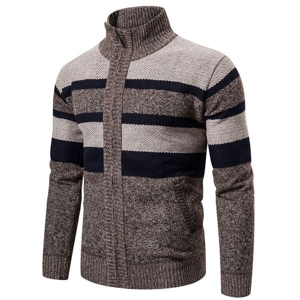

fashion long sleeve sweater casual men's outdoor sports cardigan, White;black