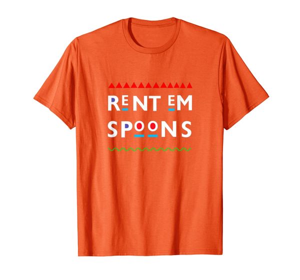 

Rent Em Spoons 90' TV Shirt, Mainly pictures