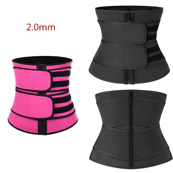 

waist support women slimming sheath trainer tummy reducing shapewear belly body shapers sweat strips sauna corset workout trimmer belts1, Black;gray