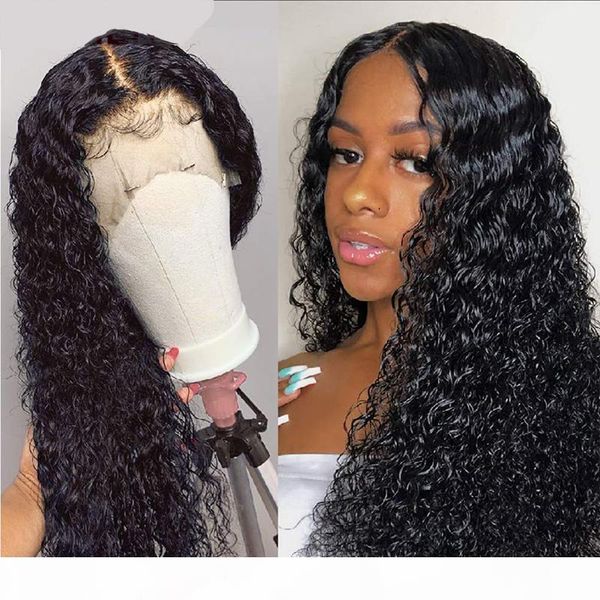 

wig curly 360 lace wig pre plucked natural hairline with baby hair unprocessed brazilian virgin human hair for black women, Black;brown