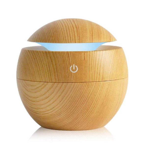 

130ml usb aroma diffuser ultrasonic cool mist humidifier air purifier 7 color change led night light for office home mist maker