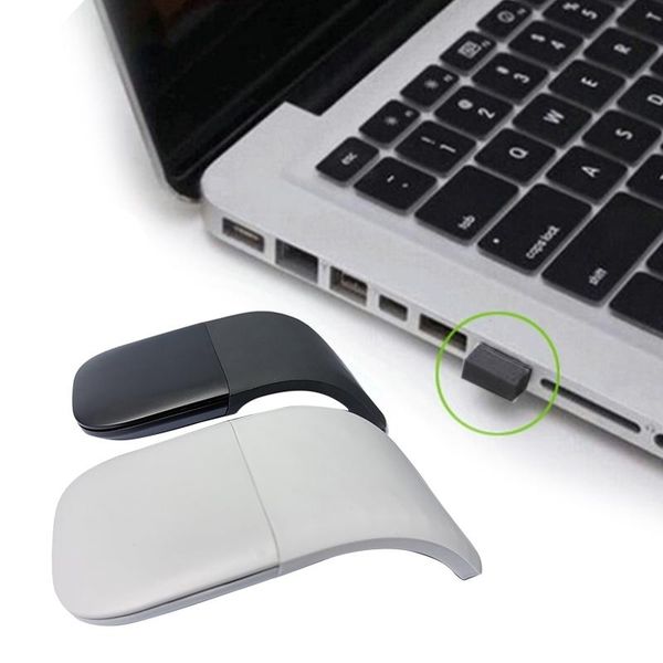 

2.4ghz optical maser pointing foldable touch wireless mouse ergonomic fold y5la
