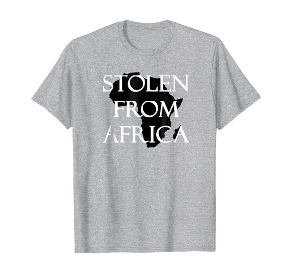 

africa tshirt - stolen from africa, White;black