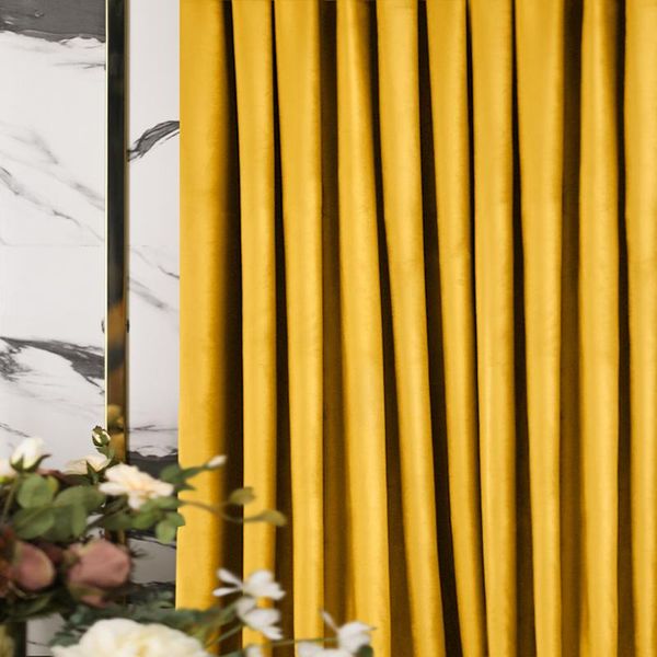 

curtain & drapes light extravagant velvet curtains shading the nordic minimalist bedroom living room golden hook type