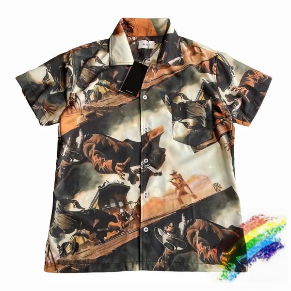 

printing shirt men women 1 summer beach style casual loose shirts, White;black