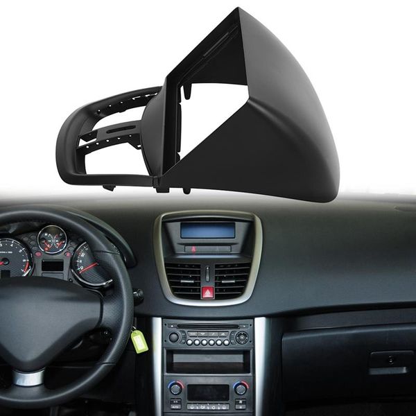 

car audio 9 inch frame radio panel gps navigation dvd for 207 2009-2013