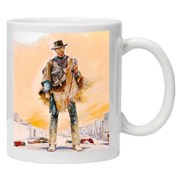 

mugs cowboy printed coffee mug