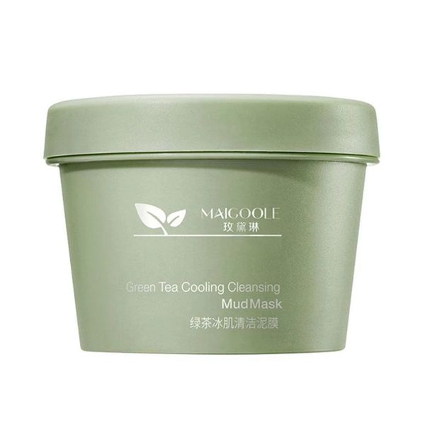 

green tea ice skin cleaning mud film moisturizing and repairing application type