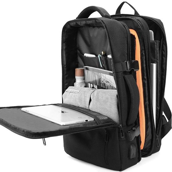 

backpack men's multifunction travel bag 15.6-inch lapwaterproof large capacity business youth school