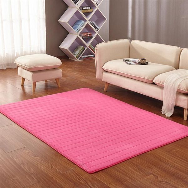 

carpets rectangular outdoor tent bottom mat thick coral fleece carpet tatami rug bedroom living room bay window blanket crawling