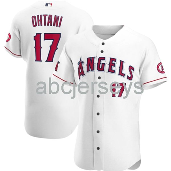 

stitched custom shohei ohtani #17 white baseball jersey xs-6xl, Black