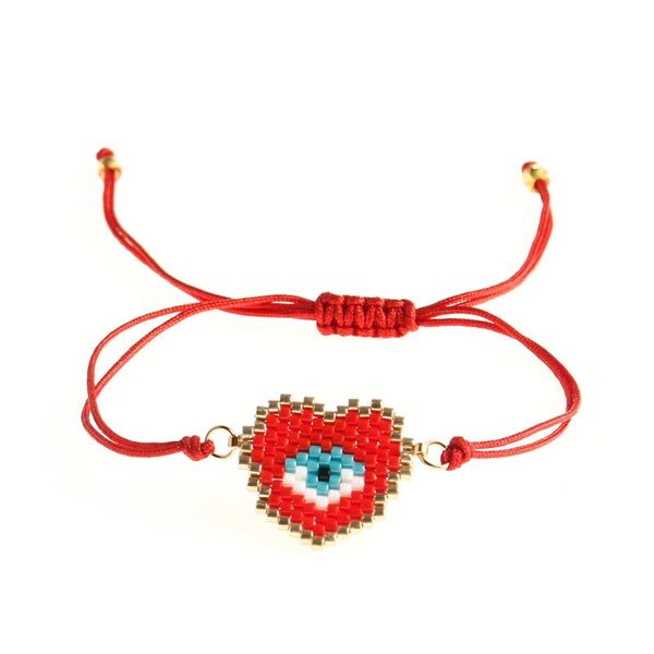 

miyuki beads bracelet bohemian handmade turkish blue eyes ethnic, Golden;silver