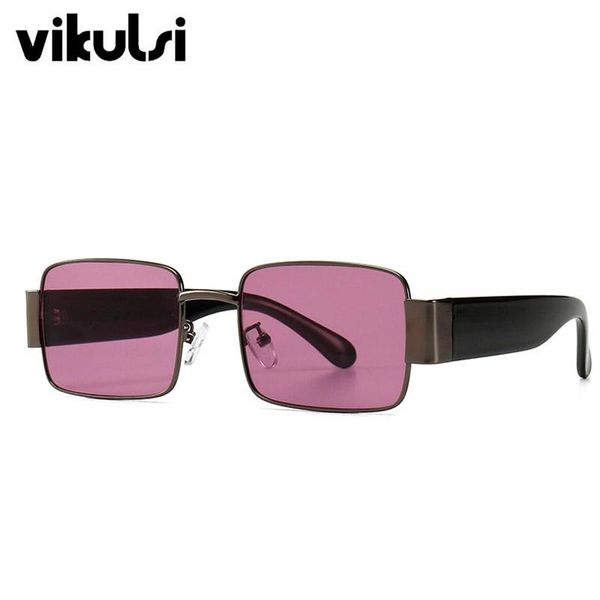 

gothic square sunglasses retro mens brand designer shades small red purple steampunk sunglasses vintage punk glasses cool uv400, White;black