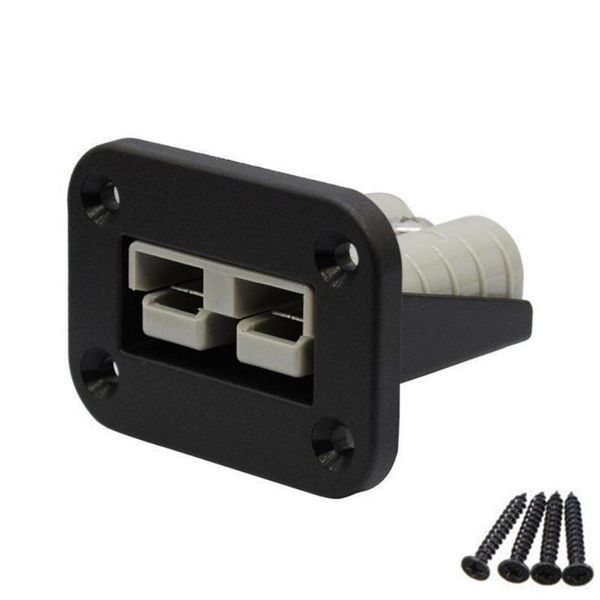 

parts flush mount 50 amp anderson plug mounting bracket panel cover for caravan camper boat truck automobile electric forklift