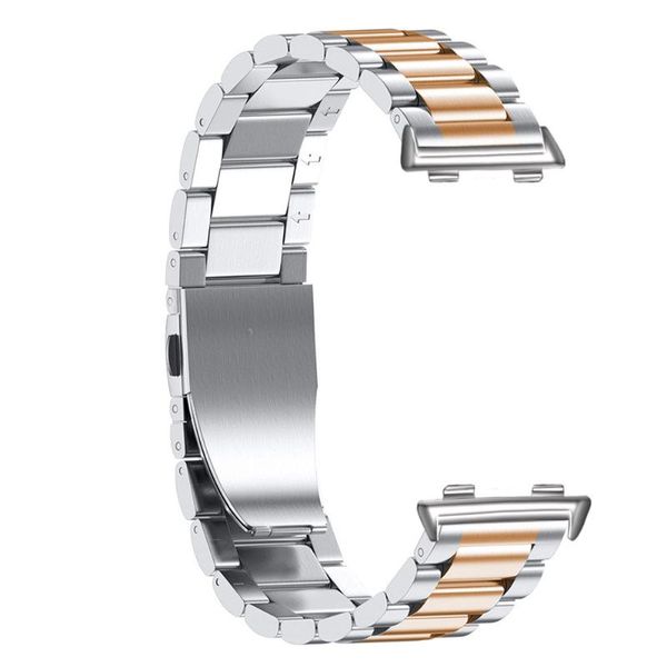 

watch bands stainless steel metal band for oppo 46mm 41mm series replacemet strap accessories, Black;brown