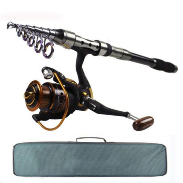 

boat fishing rods hyaena 2.1m-3.6m carbon fiber rod portable pole spinning