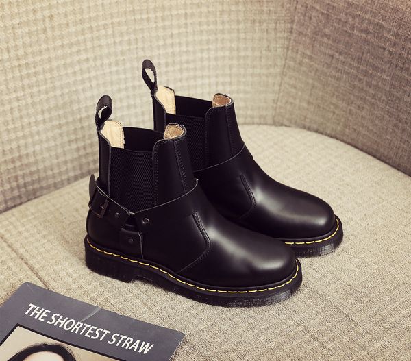 

luxury designer boots mid-boots, low heel, comfortable and advanced, Black