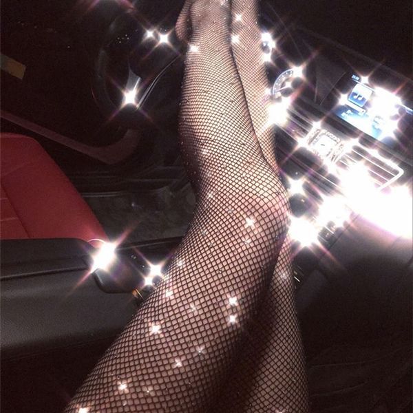 

fishing net drill small mh pantyhose silk stockings thin socks, Red;black