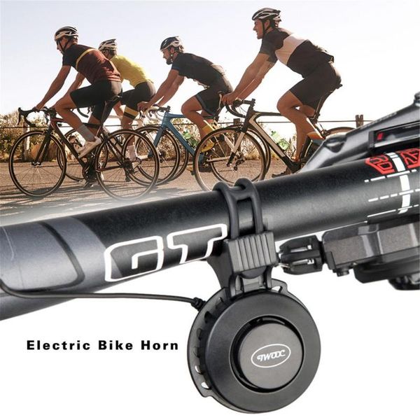 

bike horns mtb road bicycle electric horn usb rechargeable waterproof loud volume sound alarm safety cycling super bells