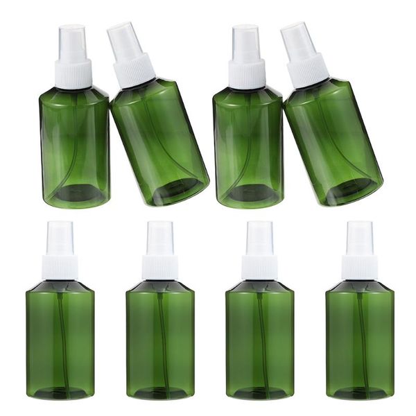 

storage bottles & jars 8pcs compact travel sub-packing carry cosmetics sub (green)