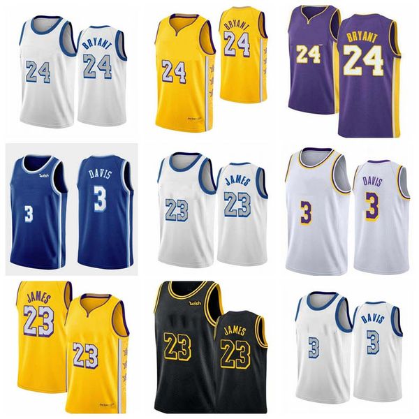 

men los angeles lakers jerseys lebron james anthony davis bryant basketball jersey;swingmen nba jerseys 01, Black;red