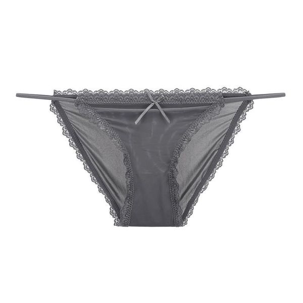 

women's panties lace ladies seamless breathable low waist briefs transparent thin belt bikini underwear women, Black;pink