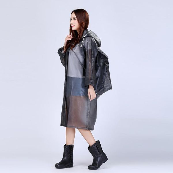

raincoats hiking men and women eva translucent raincoat