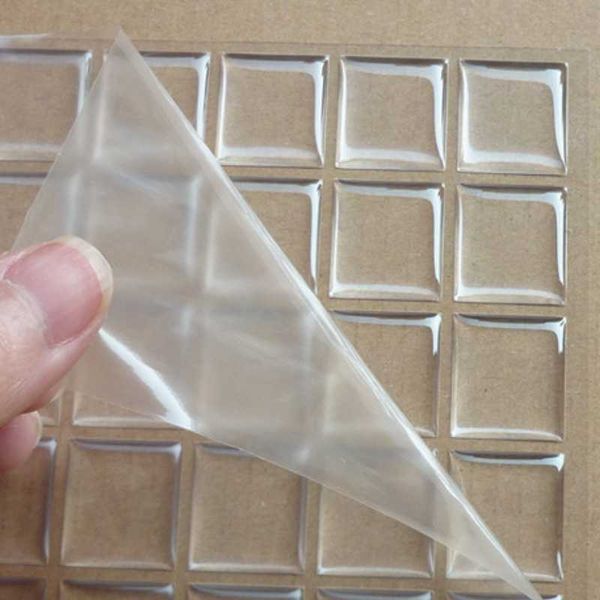 

gift wrap 8,10,12,15,19,20,25,25.4,35,50mm etc square clear adhesive soft epoxy resin 3d dome sticker used for diy jewelry
