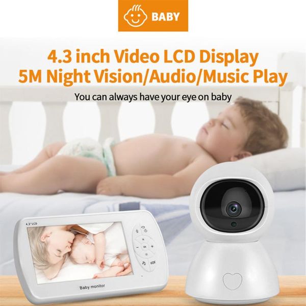 

cameras hd baby monitor 360 degrees rotating wireless nanny security camera night vision two-way audio surveillance