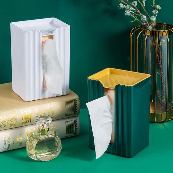 

tissue boxes & napkins box environmental protection home container towel napkin holder case for office decoration 2021