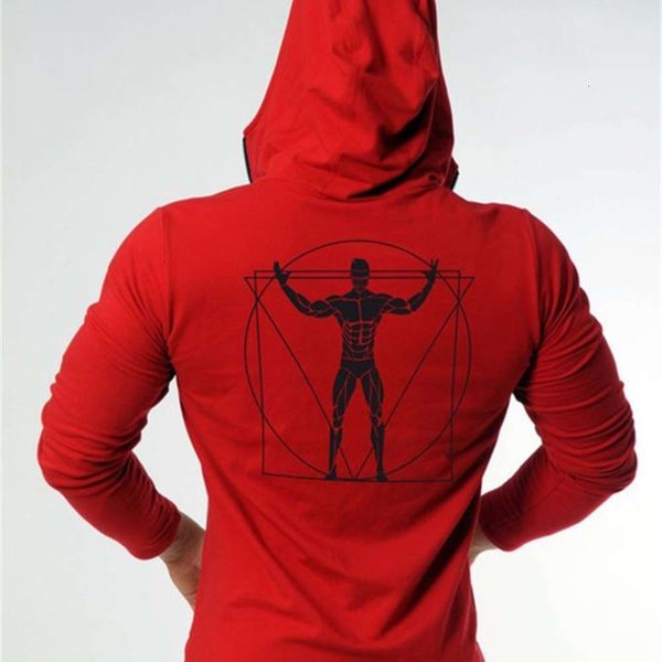 

new winter and muscle brother trend men's autumn style sanitary clothes fitness outdoor sports hoodie, Gray