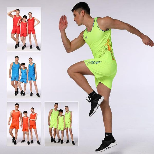 

men's women's child's tracksuit sports suit clothes running jogging sport wear exercise workout fitness clothes, Black;blue