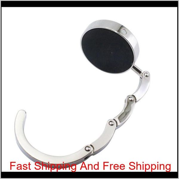 

outdoor portable silver foldable zinc alloy purse handbag hook hanger bag holder home clothing acc qylwlf mj_bag
