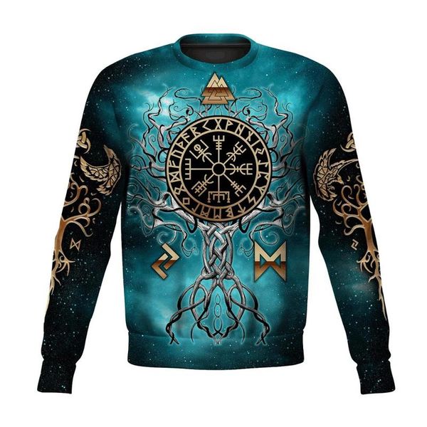 

disc pictures men s 3d printed hoodie visual impact party punk gothic round neck american sweater hoodie, Black