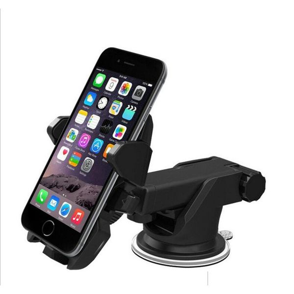 

multi-functional car mobile phone retractable bracket 360 degree rotation windshield car mount sucker navigation gps holder phone njjm iufbp