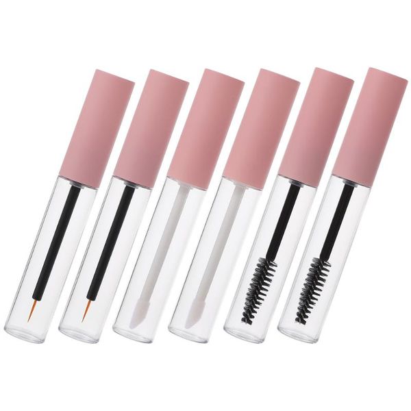 

storage bottles & jars 6pcs mascara tubes empty eyelash eyeliner lip gloss