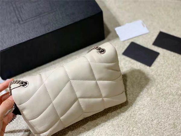 

designer sheepskin leather luxury croddbody bags bubble fold flap black soft leather women shoulder bags cover flip baguette bags 23cm#
