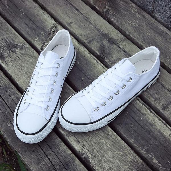 

fashionable youth mens shoes casual white sneakers breathable walking canvas shoes men women red lace up flats rty6