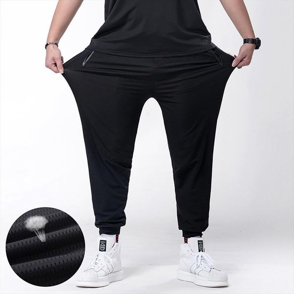 

plus size 7xl 6xl 5xl women pant 4xl gold medal fitness casual elastic pants stretch cotton mens gyms jogger, Black
