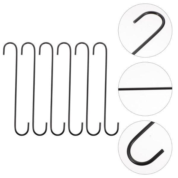 

hooks & rails 6pcs hanging planter lanterns hangers flower pot bracket holders