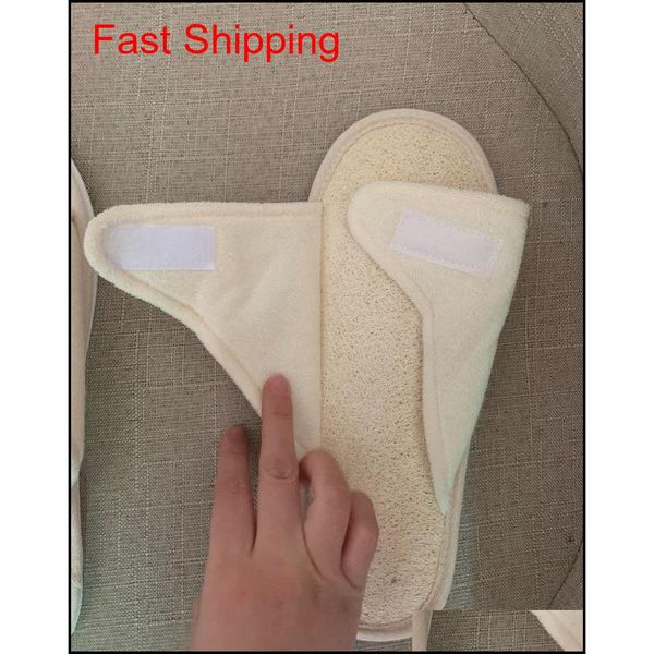 

natural loofah slippers for men and women l supplies ehl dh_seller2010