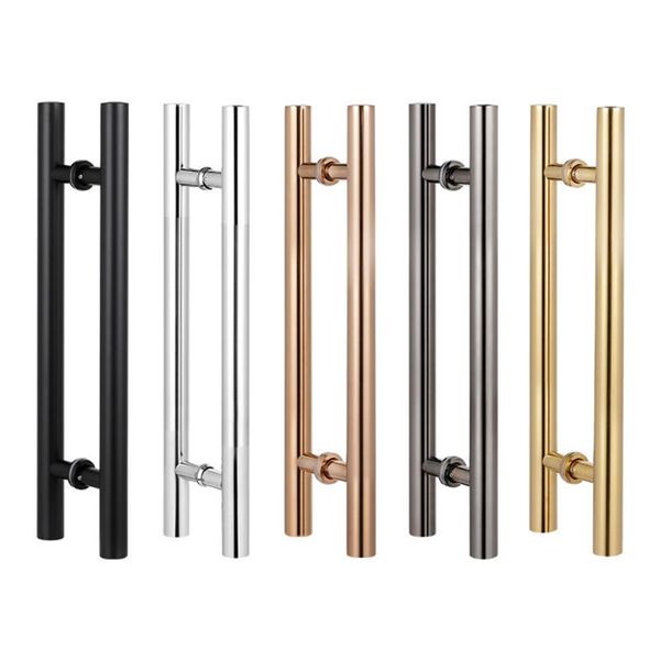 

handles & pulls jachor oval shape glass door stainless steel barn doors pull handle set shower hardware fittings