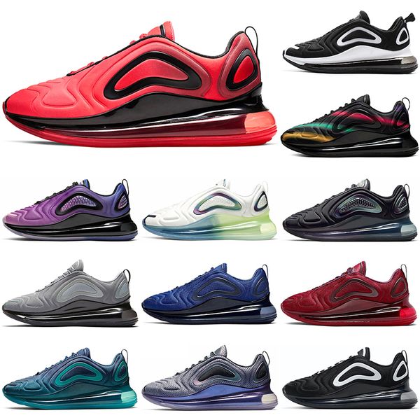 

720s running shoes man woman sneakers aqua powder be true black red bold branding bubble cool grey navy nightshade oreo oxygen purple size 3