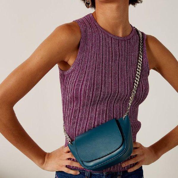 

evening bags designer chains saddle for women 2021 brands small shoulder crossbody phone purses tote female bag