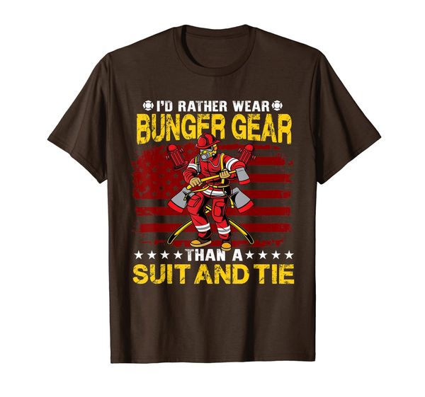 

i'd rather wear bunger gear than a suit and tie shirt, White;black