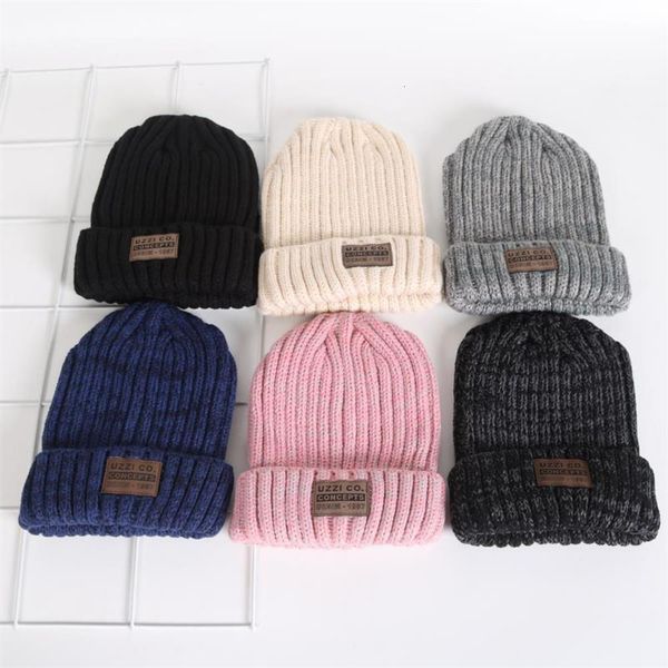 

hat wool women's autumn and label mixed color knitted men's fashion versatile couple warm trendy street, Blue;gray